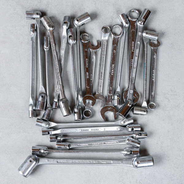 Lednycklar samt PU-nycklar, ca 20 st