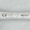 Matskedar, 6st, silver, Fredrik Petersson Ström, Stockholm år 1785
