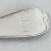 Matskedar, 6st, silver, Fredrik Petersson Ström, Stockholm år 1785