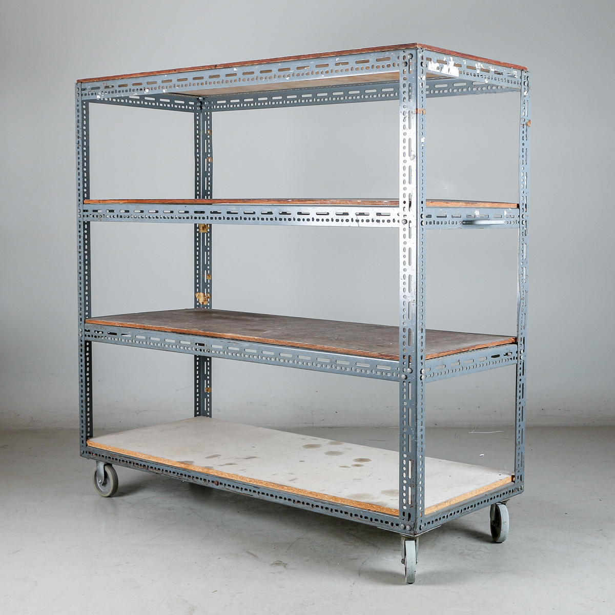 Lagervagn, med 4 hyllplan