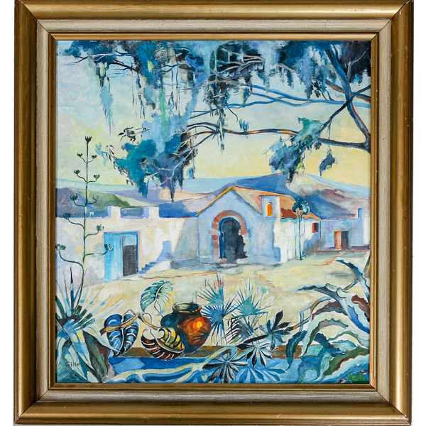 Oidentifierad Konstnär, olja på duk, signerad