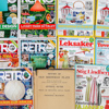 Tidningar, "Retro", bla om Stig Lindberg, Marianne Westman, bok "History of old Sheffield Plate" mm