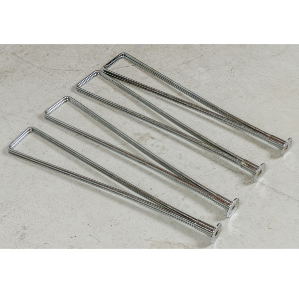 Bruno Mathsson, 4 st, Bordsben till "Superellips"