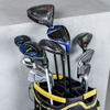 Golfset, 14 klubbor, järn, hybrid och driver, bla Ping