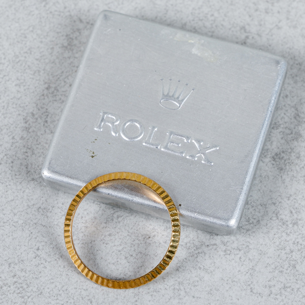 Glasring, Rolex, Guld 18k, 2.6g, Ø25mm