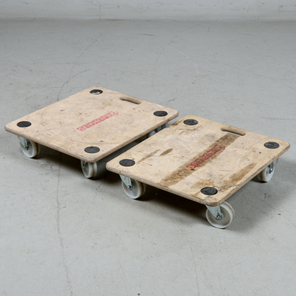 Rullbrädor, 2 st, Bauhaus