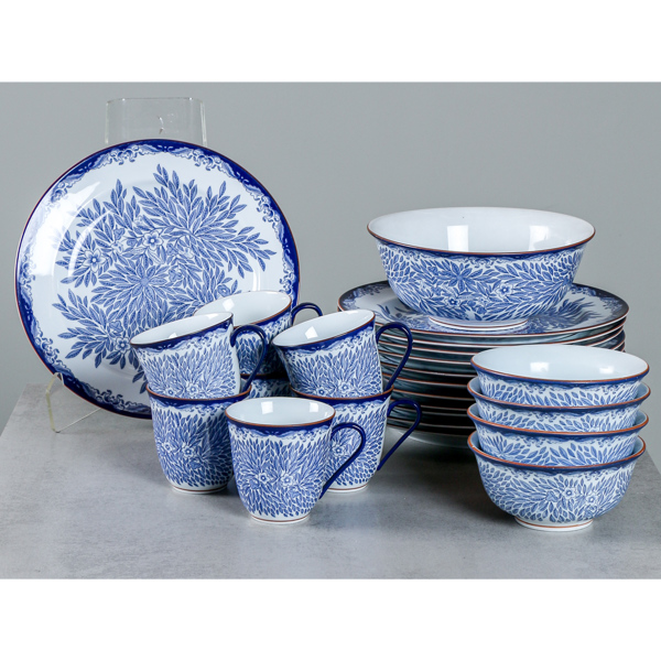 Servisdelar, "Ostindia Floris", 24 delar, Rörstrand