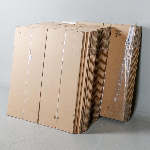 Tvålagers wellpapplådor, 45st