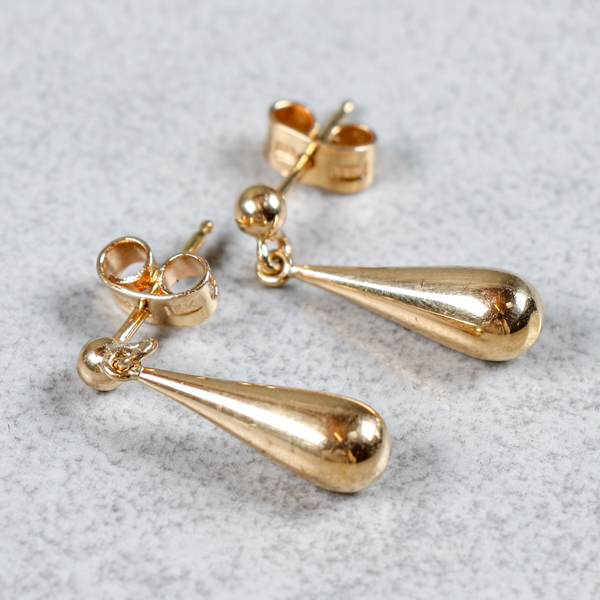 Örhängen, 1 par, Guld 18k, 1.8g