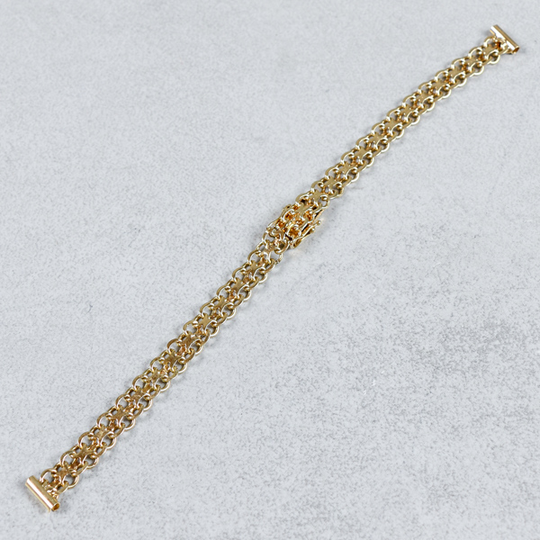 Klockarmband, Guld 18k, 10.4g