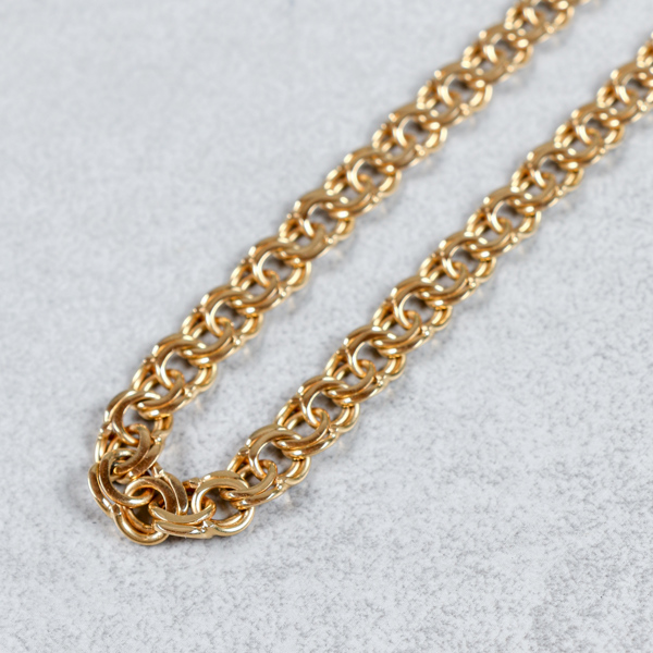 Halskedja, Guld 18k, 19.7g