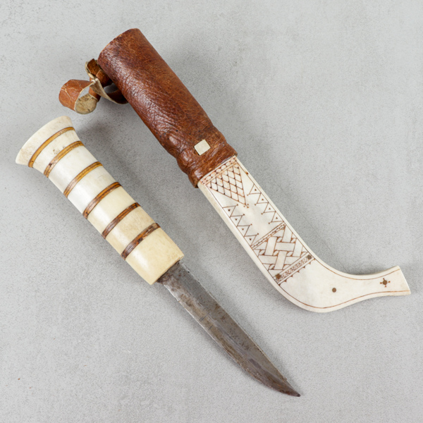 Kniv, Samearbete, signerad