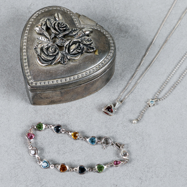 Silversmycken, 3 delar, 10.4g