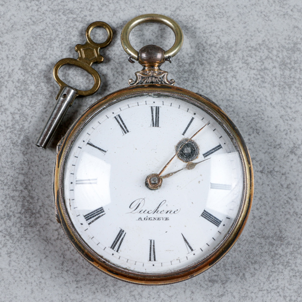 Spindelur, Duchene Genève, Silver, Ø45mm, 17/1800-tal