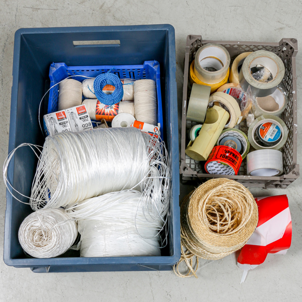 Snören, packtejp, mm