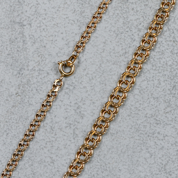 Halskedja, Guld 18k, 9.7g