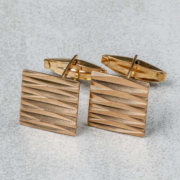 Manschettknappar, Guld 18k, 7.8g