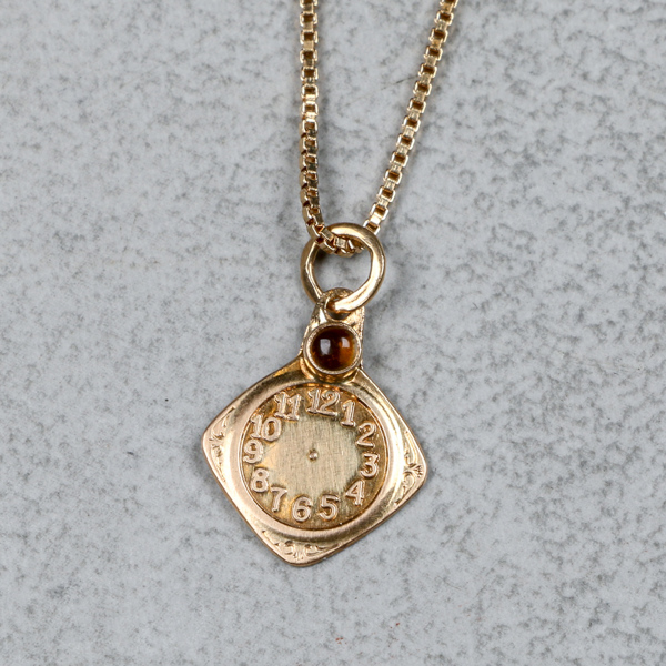 Halsband med hänge, Guld 18k, 3.3g