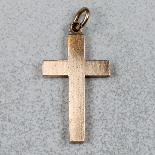 Hänge, Guld 14k, 4.5g, kors