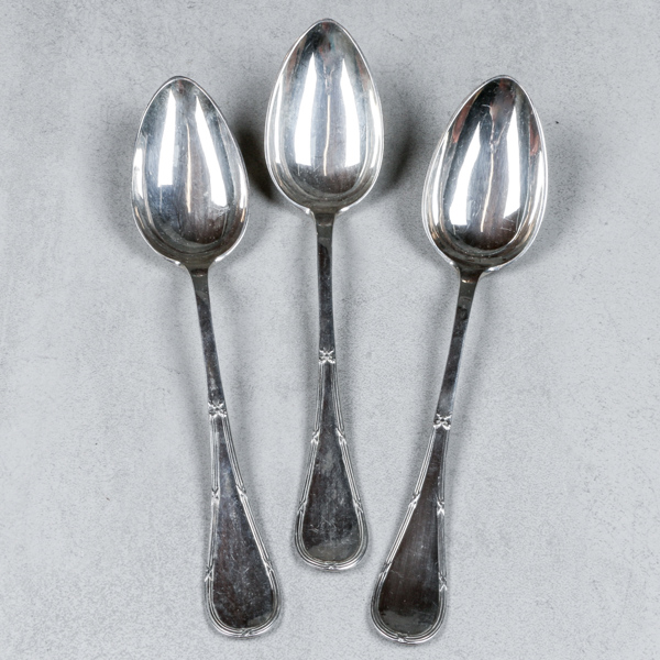 Skedar, 3st, silver, 158g