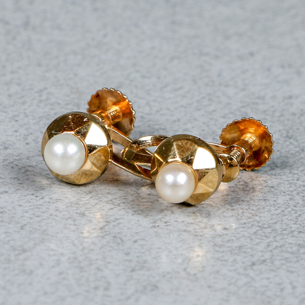 Örhängen, 1 par, Guld 18k, 1.9g