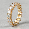 Diamantring, Guld 18k, 7.5g, 5.18ct