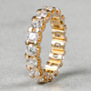 Diamantring, Guld 18k, 7.5g, 5.18ct