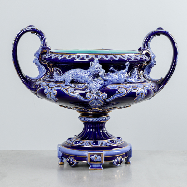 Prakturna, majolika, Rörstrand, 1800-tal
