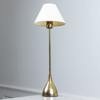 Bordslampa, mässing, 1950-tal, Sverige