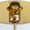 Bordslampa, mässing, 1950-tal, Sverige