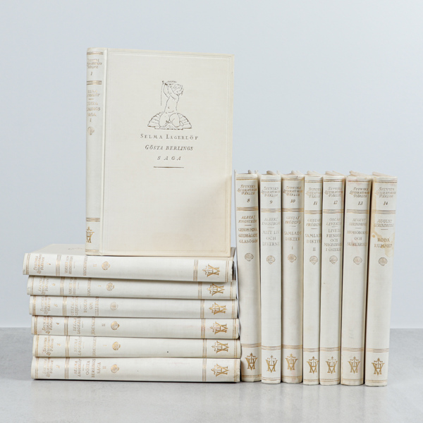 Böcker, "Svenska litteraturens pärlor", band 1-15, 1920-tal, Vårt Hems Förslag