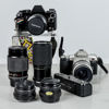 Kameror ,2 st, Pentax LX samt MZ7samt Winder ILX 