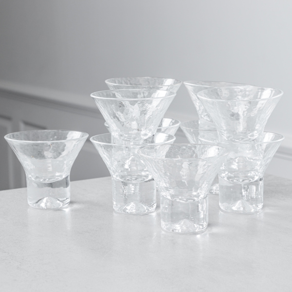 Göran Wärff, cocktailglas, "Rustica", 10 st, Pukeberg