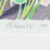 Mona Huss Wallin (1944-), litografi, "Brunnsgrävning", 66/450