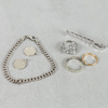 Smycken, 3 delar, silver