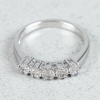  Diamantring, Guld 18k, 0.23ct, 3.6g