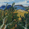 Gunnar Lindberg (1915-1997), olja på pannå