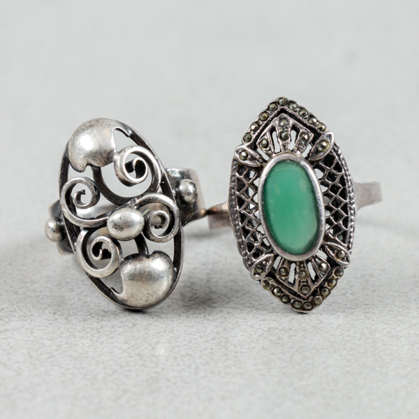 Ringar, 2st, silver