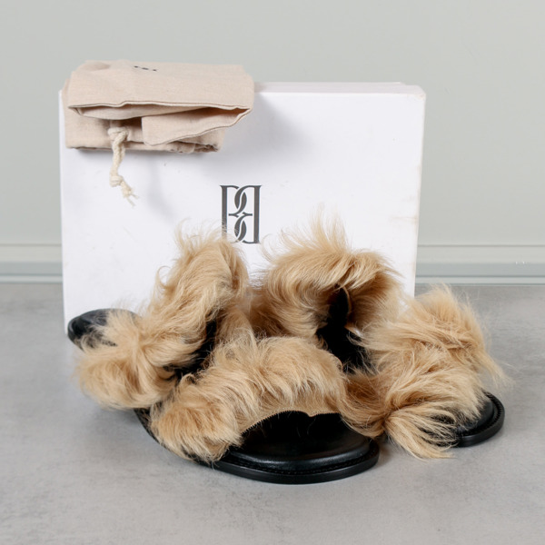 Malene Birger, "Tianna shearling sandals", strl 41