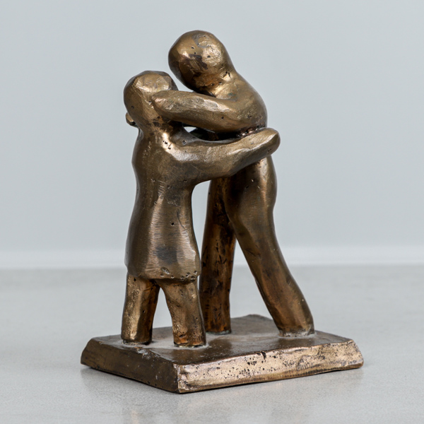 Skulptur, "Vet du vad...!?", Rolf DeVal, signerad