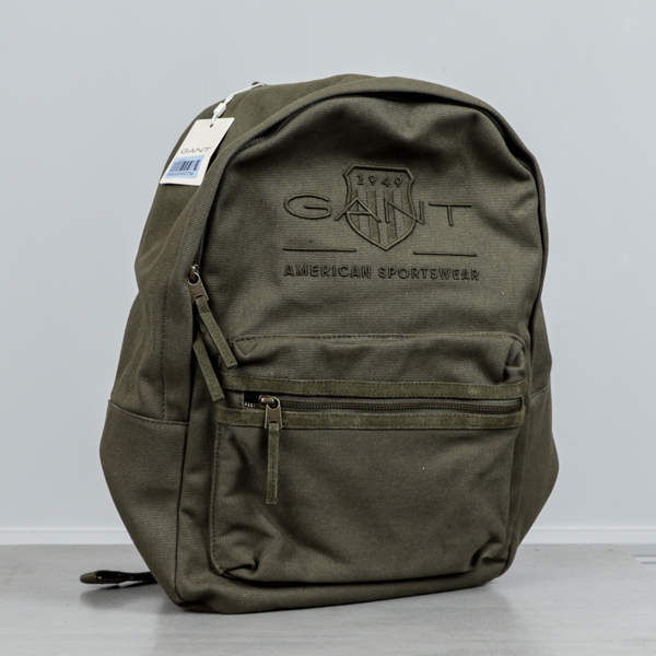 Ryggsäck, GANT "Tonal archive shield backpack", oanvänd