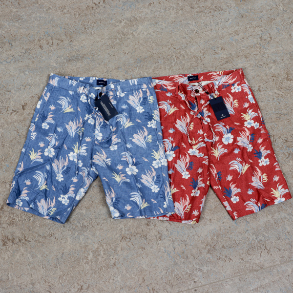 Linneshorts, 2 par, Gant, oanvända, herr strl M