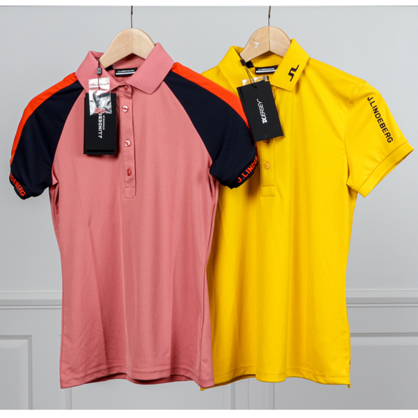 J. Lindeberg, golf, 2 st pikéer, dam strl S, oanvända