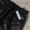 J. Lindberg, skinnbyxa "Santo leather track pants", herr strl M, oanvända