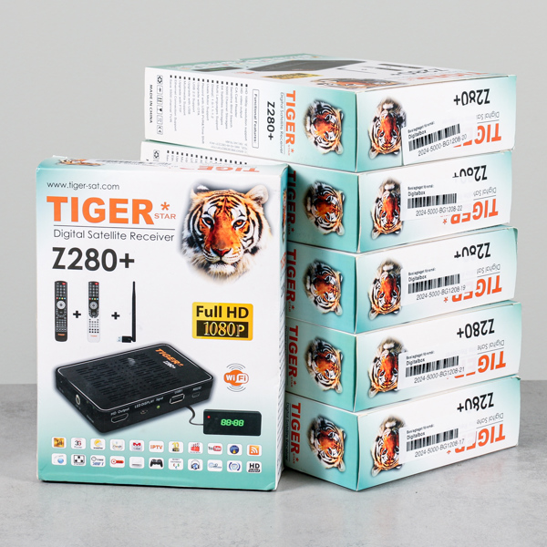 Digital Satelitmottagare, 6st, Tiger Star Z280+