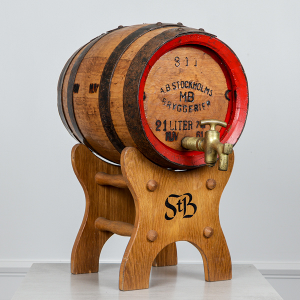 Kagge, AB Stockholms Bryggerier, 21 liter 