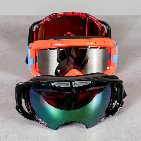 Skidglasögon, 3 st, bla Oakley Prizm