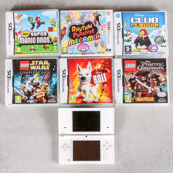 Nintendo DS, konsol samt spel