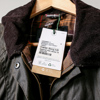 Jacka, Barbour "Beadnell wax jacket", dam strl 18/44, oanvänd