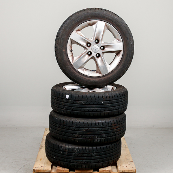 Sommarhjul, 4 st, passar bla KIA, 205/55 R16